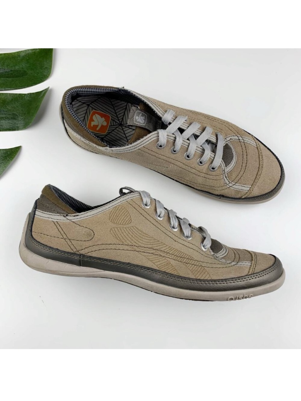 Cushe Blvd W Sneakers Champagne Tan Suede Casual Comfort Shoes Women's 9